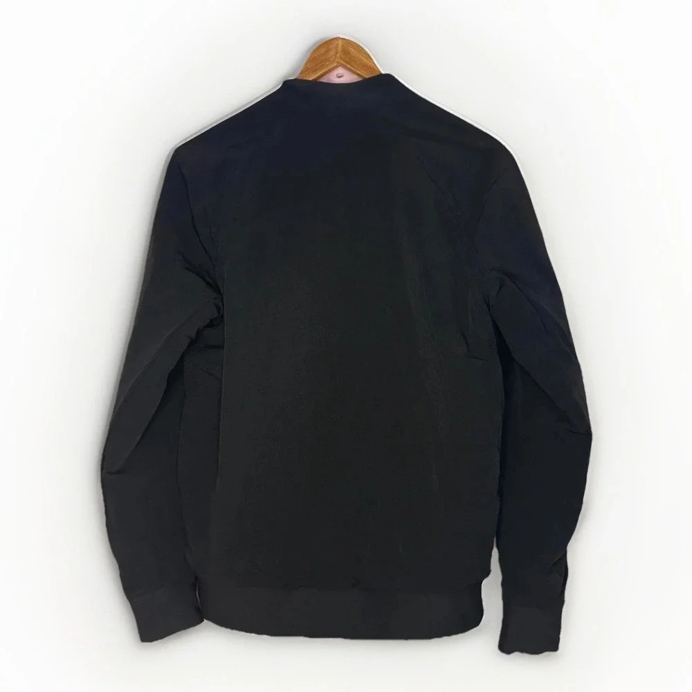 Lululemon Switch Over Bomber Jacket Black PrimaLoft Lightweight Quilted S Revers
